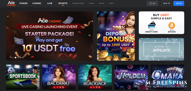 ACE Mobile Casino Review