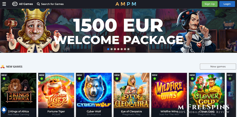 AMPM Mobile Casino Review