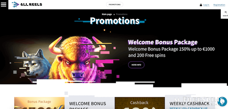 All Reels Mobile Casino Review