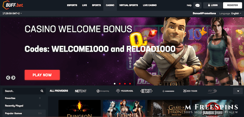BUFF.bet Mobile Casino Review