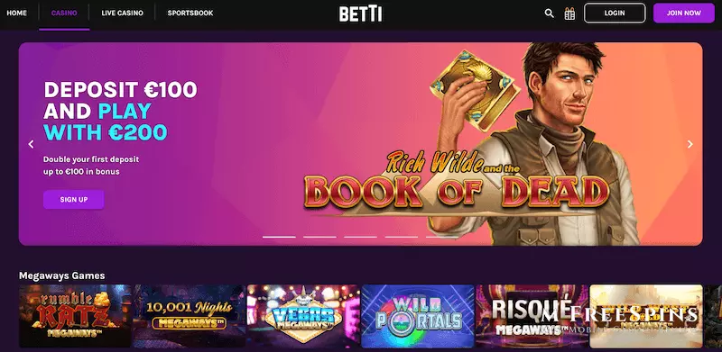 Betti Mobile Casino Review