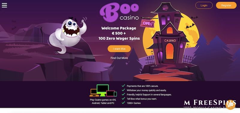 Boo Mobile Casino Review