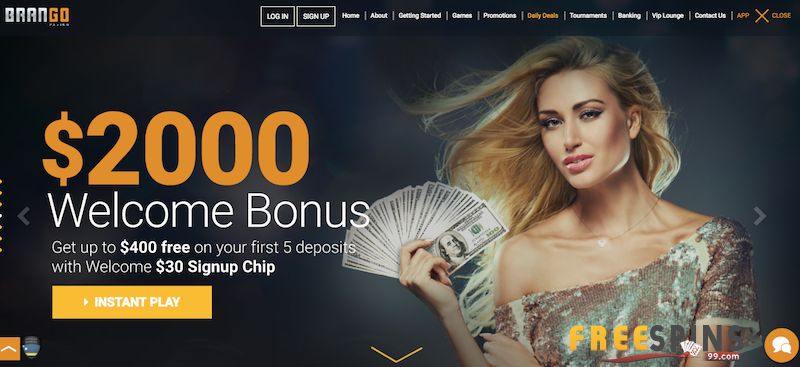 Brango Casino bonus