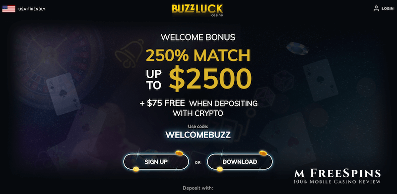 BuzzLuck Mobile Casino Review
