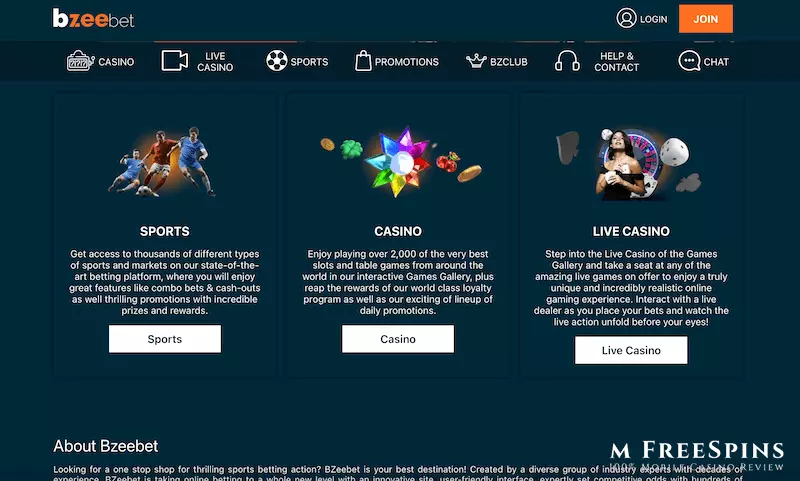 Bzeebet Mobile Casino Review