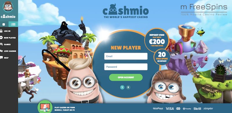 Cashmio Mobile Casino Review