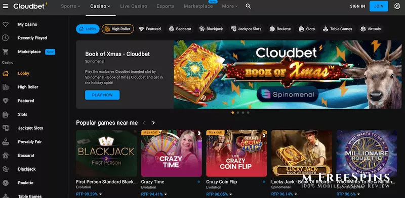 Cloudbet Mobile Casino Review