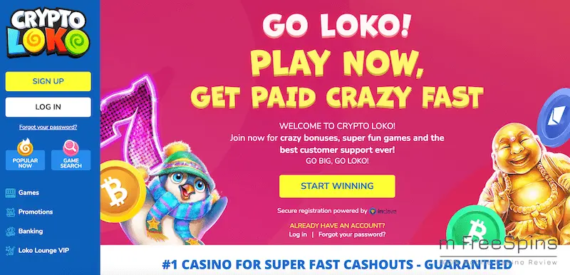 Crypto Loko Mobile Casino Review