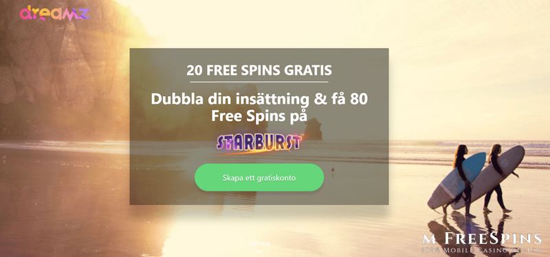 Dreamz Mobile Casino Review