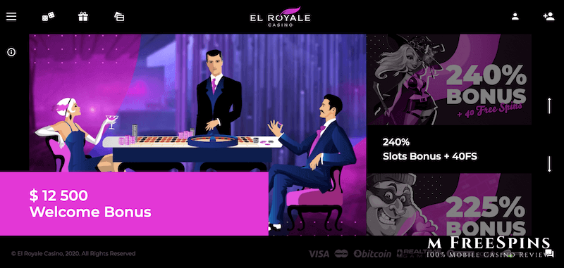 El Royale Mobile Casino Review
