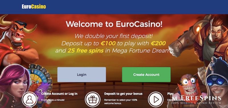 Euro Mobile Casino Review