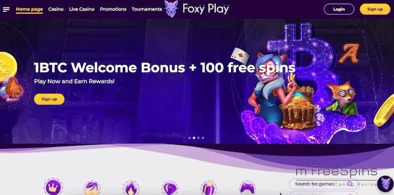Foxy Play Mobile Casino Review