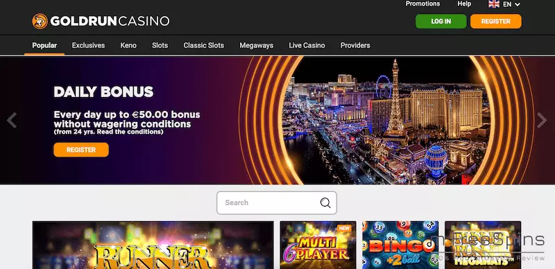 GoldRun Mobile Casino Review
