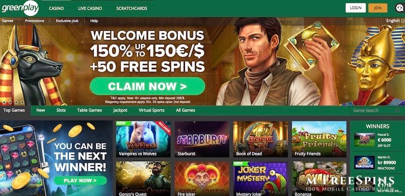 Greenplay Mobile Casino Review