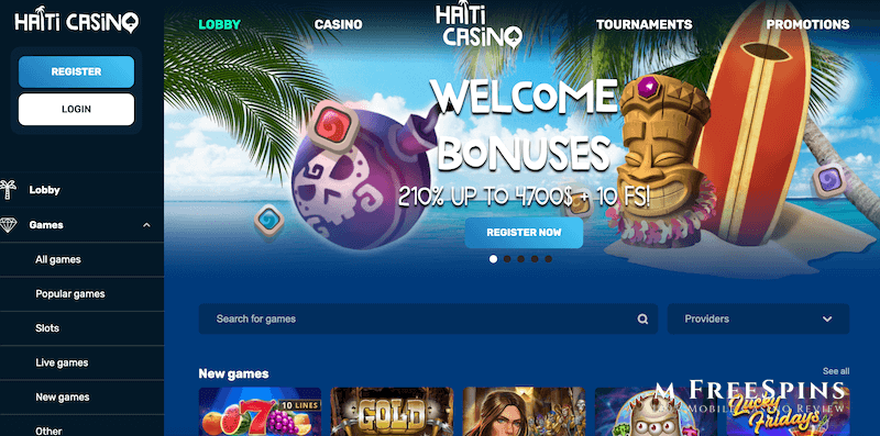 Haiti Mobile Casino Review