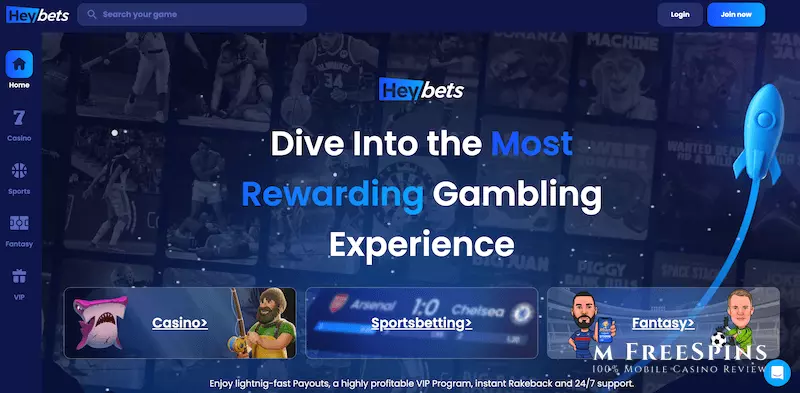 HeyBets Mobile Casino Review