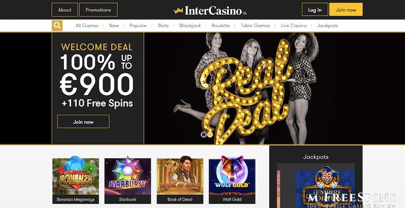 InterCasino Mobile Casino Review