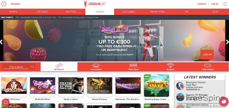 Legolas Mobile Casino Review