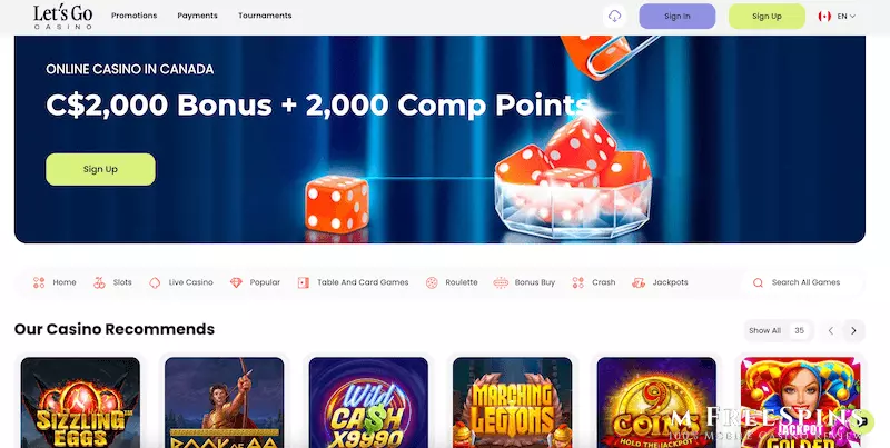 Let's GO Mobile Casino Review