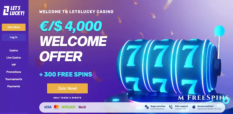 Let's Lucky Mobile Casino Review