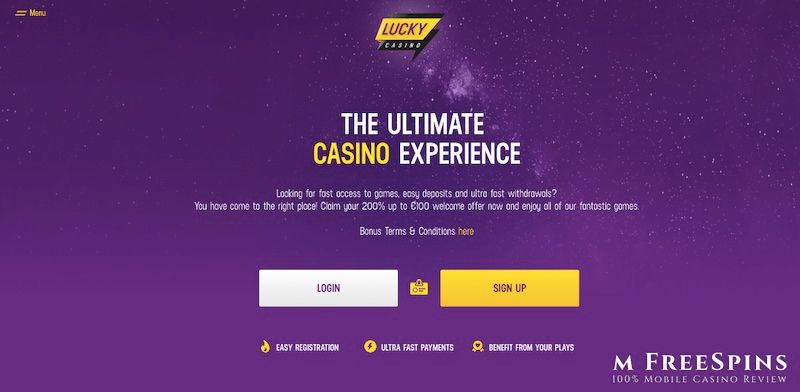 Lucky Mobile Casino Review