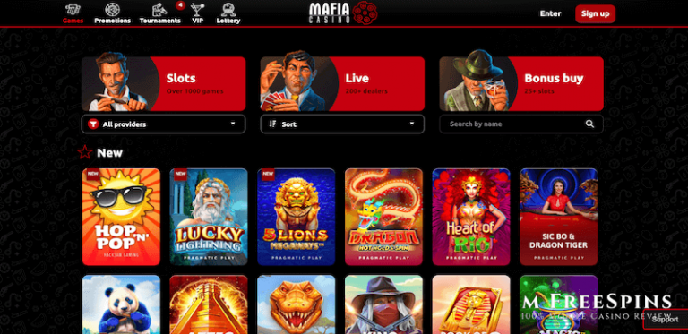 mafia 777 online casino