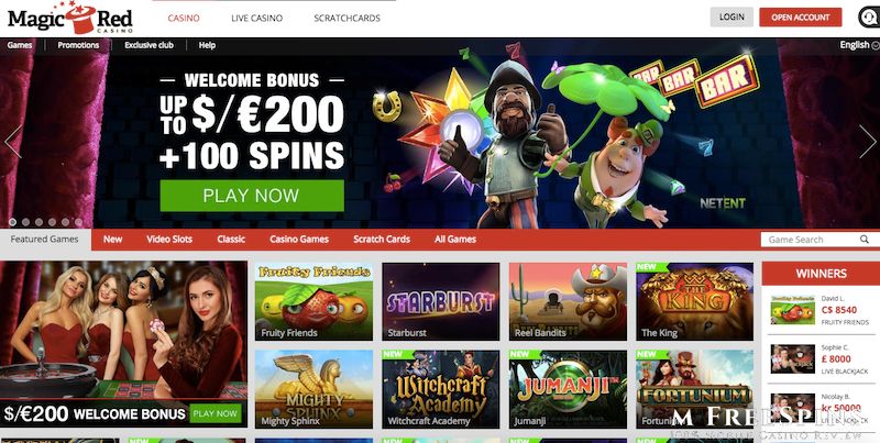 Magic Red Mobile Casino Review