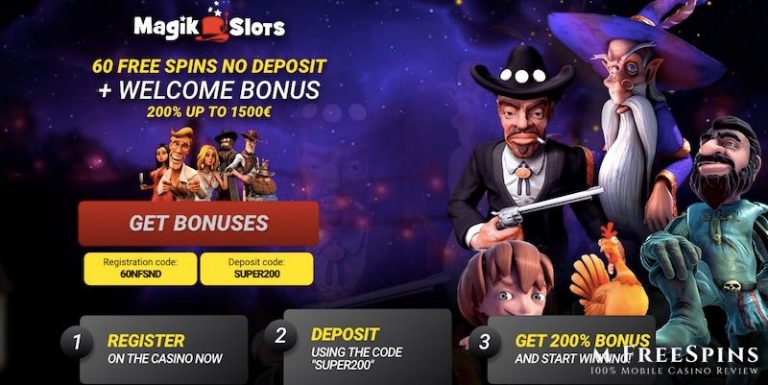 magik casino bonus code