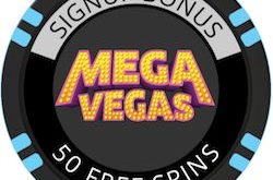 MegaVegas bitcoin casino no deposit bonus
