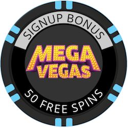 MegaVegas bitcoin casino no deposit bonus