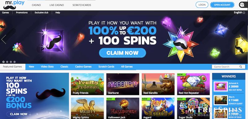 Mr Play Mobile Casino Review