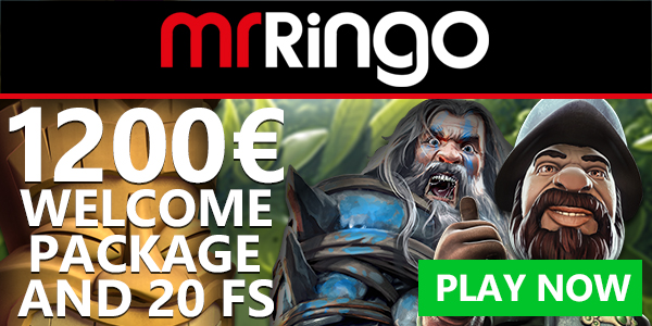 MrRingo Casino exlusive no deposit bonus