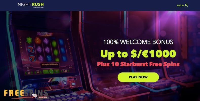 NightRush Casino No Deposit Bonus