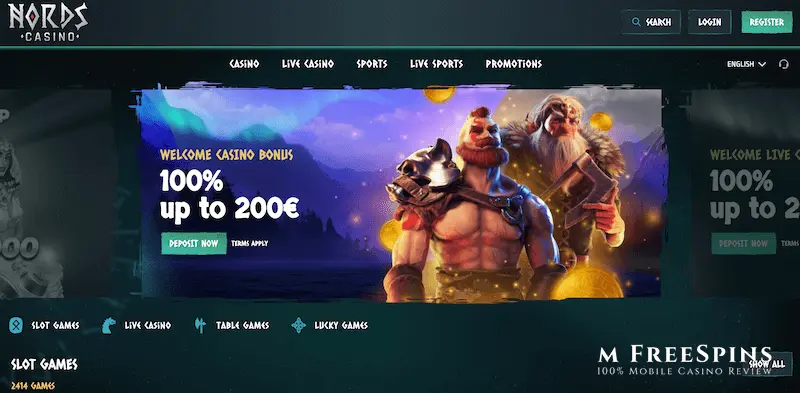 Nords Mobile Casino Review