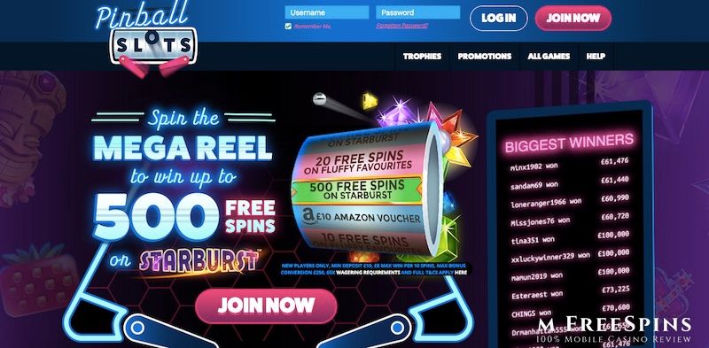 Pinball Slots Mobile Casino Review