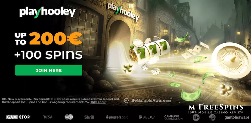 Play Hooley Mobile Casino Review