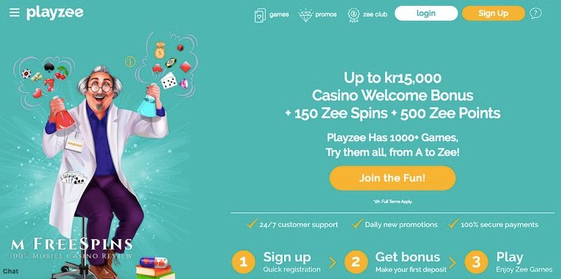 Playzee Mobile Casino Review