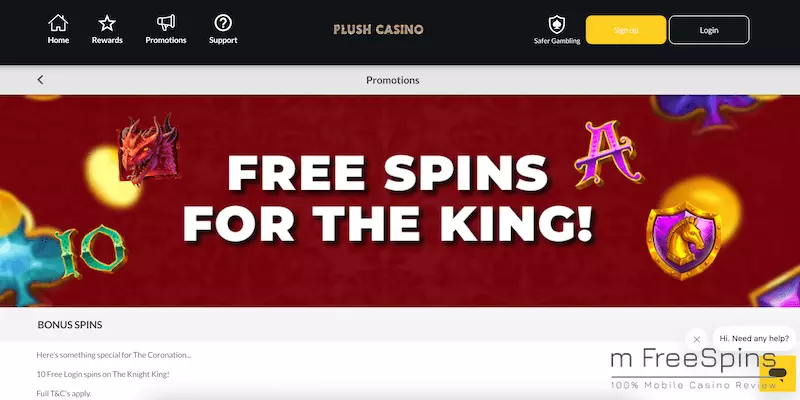 Plush Mobile Casino Review