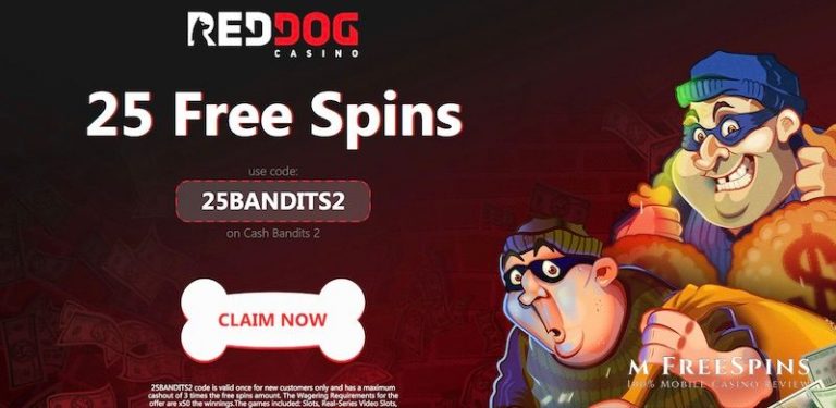 red dog casino free spin codes