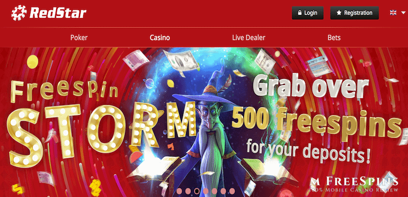 Red Star Mobile Casino Review