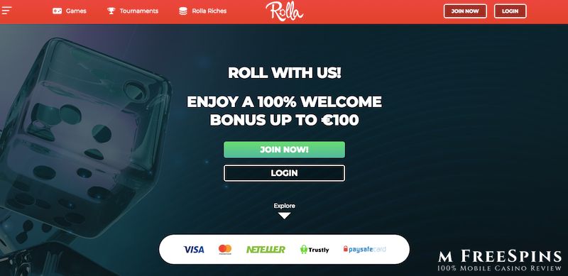Rolla Mobile Casino Review