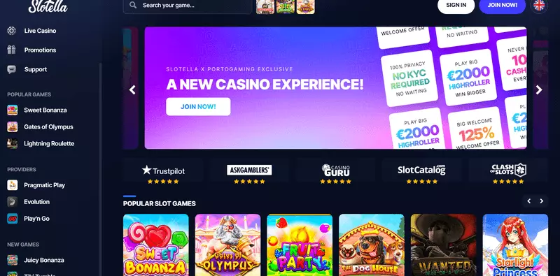 Slotella Mobile Casino Review