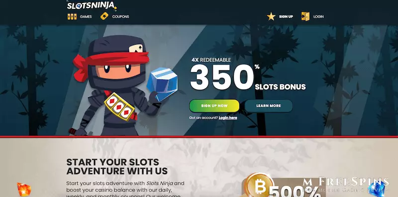 Slots Ninja Mobile Casino Review
