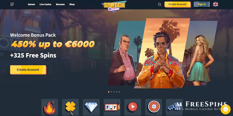 Snatch Mobile Casino Review