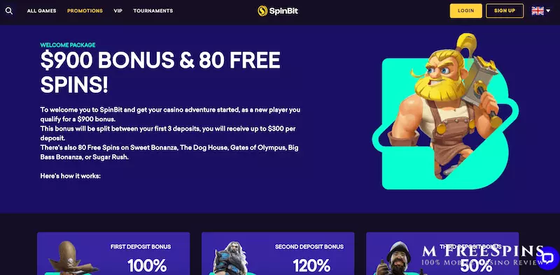 SpinBit Mobile Casino Review