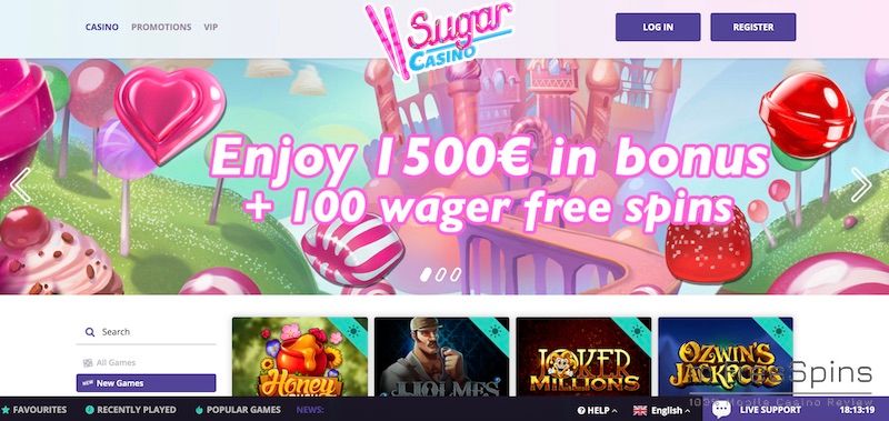Sugar Mobile Casino Review