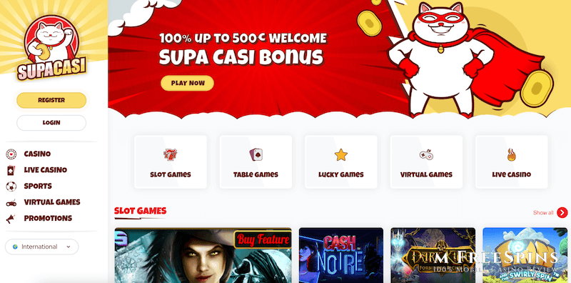 SupaCasi Mobile Casino Review