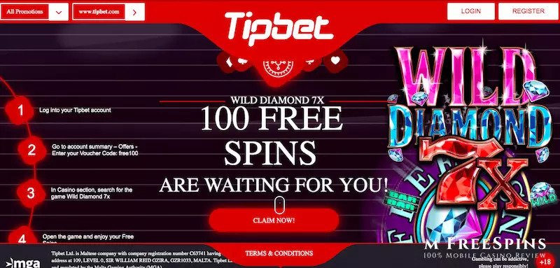 Tipbet Mobile Casino Review