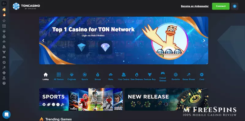 Ton Mobile Casino Review