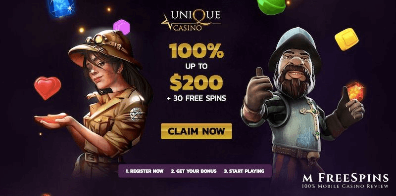 Unique Mobile Casino Review